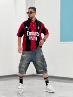 تیشرت کیت اث میلان T00005 - Image 5