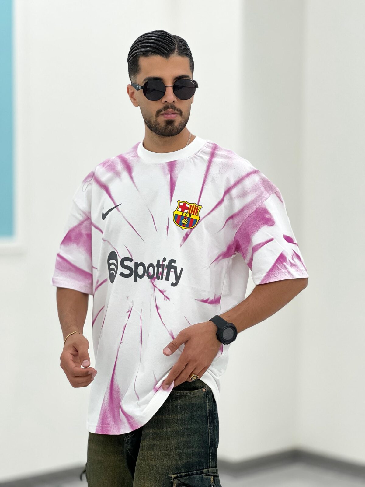 تیشرت طرح بارسا T00008 - Image 2