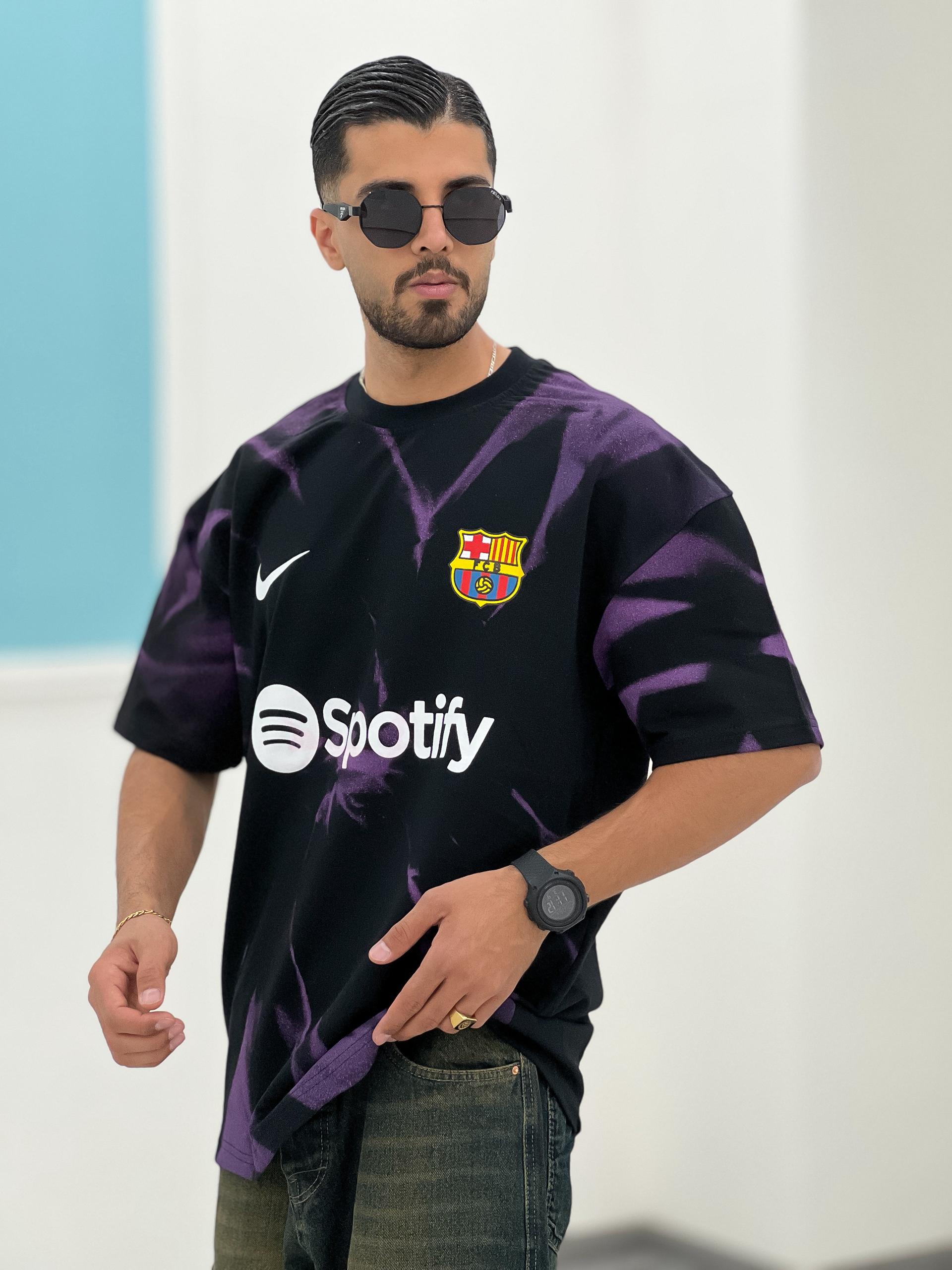 6fc9fe99-fdd2-432b-9dbd-d2bbabe264b2 تیشرت طرح بارسا T00008 - Image 1