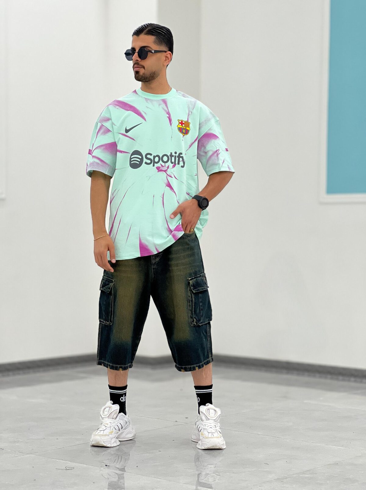 تیشرت طرح بارسا T00008 - Image 6