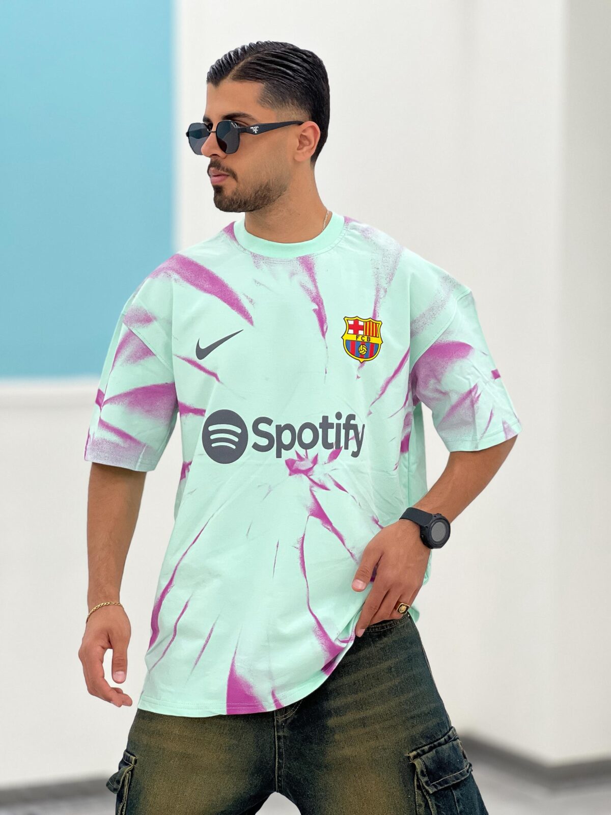 تیشرت طرح بارسا T00008 - Image 7