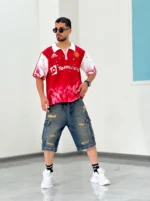 تیشرت مازراتی نیم زیپ T00010 - Image 15