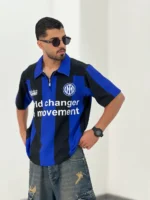 تیشرت مازراتی نیم زیپ T00010 - Image 2