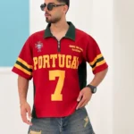 تیشرت مازراتی نیم زیپ T00010