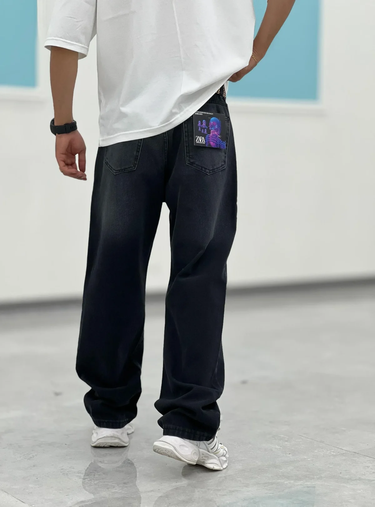 شلوارجین بگ استایل SH00009 - Image 3