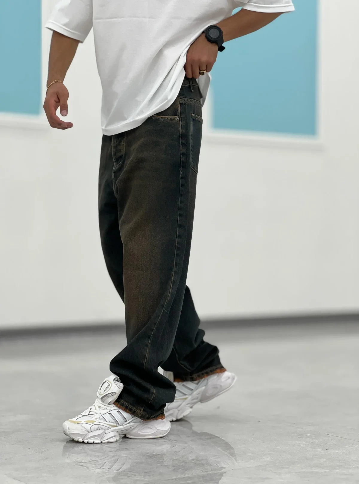 شلوارجین بگ استایل SH00010 - Image 2