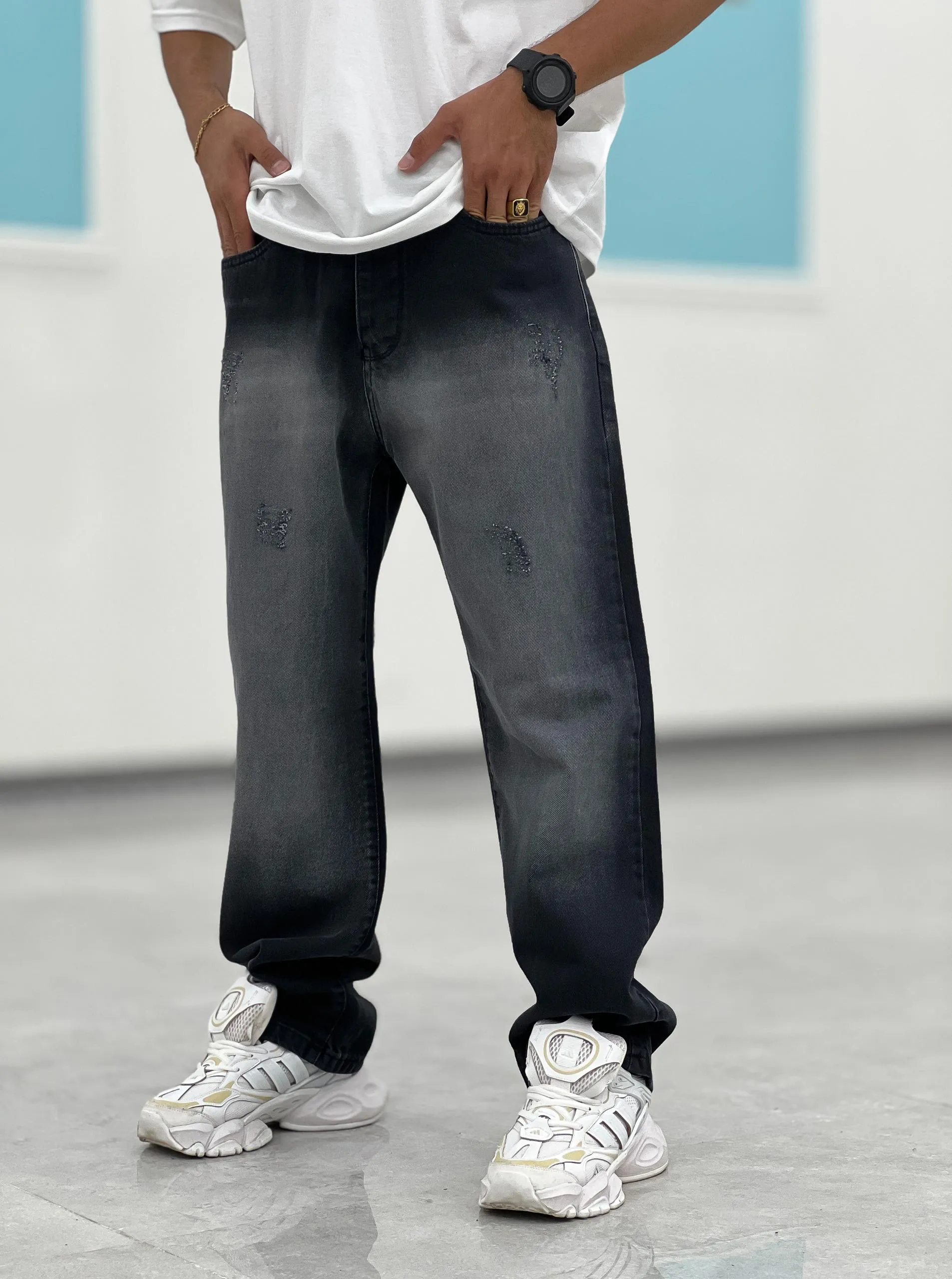 converted (20) شلوارجین بگ استایل SH00007 - Image 1