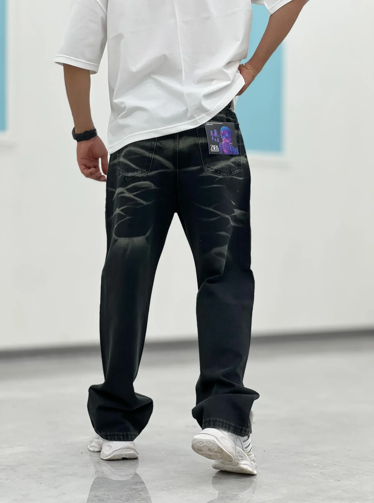 شلوارجین بگ استایل SH00011 - Image 2