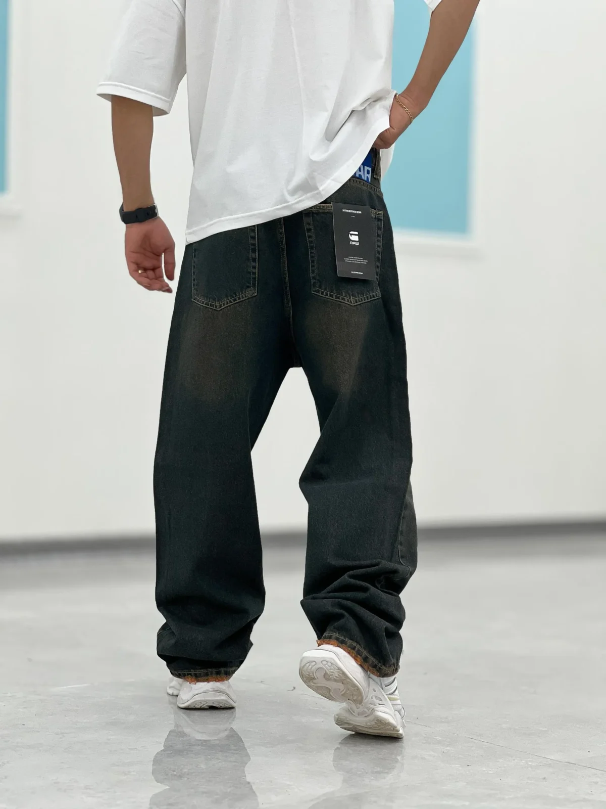 شلوارجین بگ استایل SH00010 - Image 3