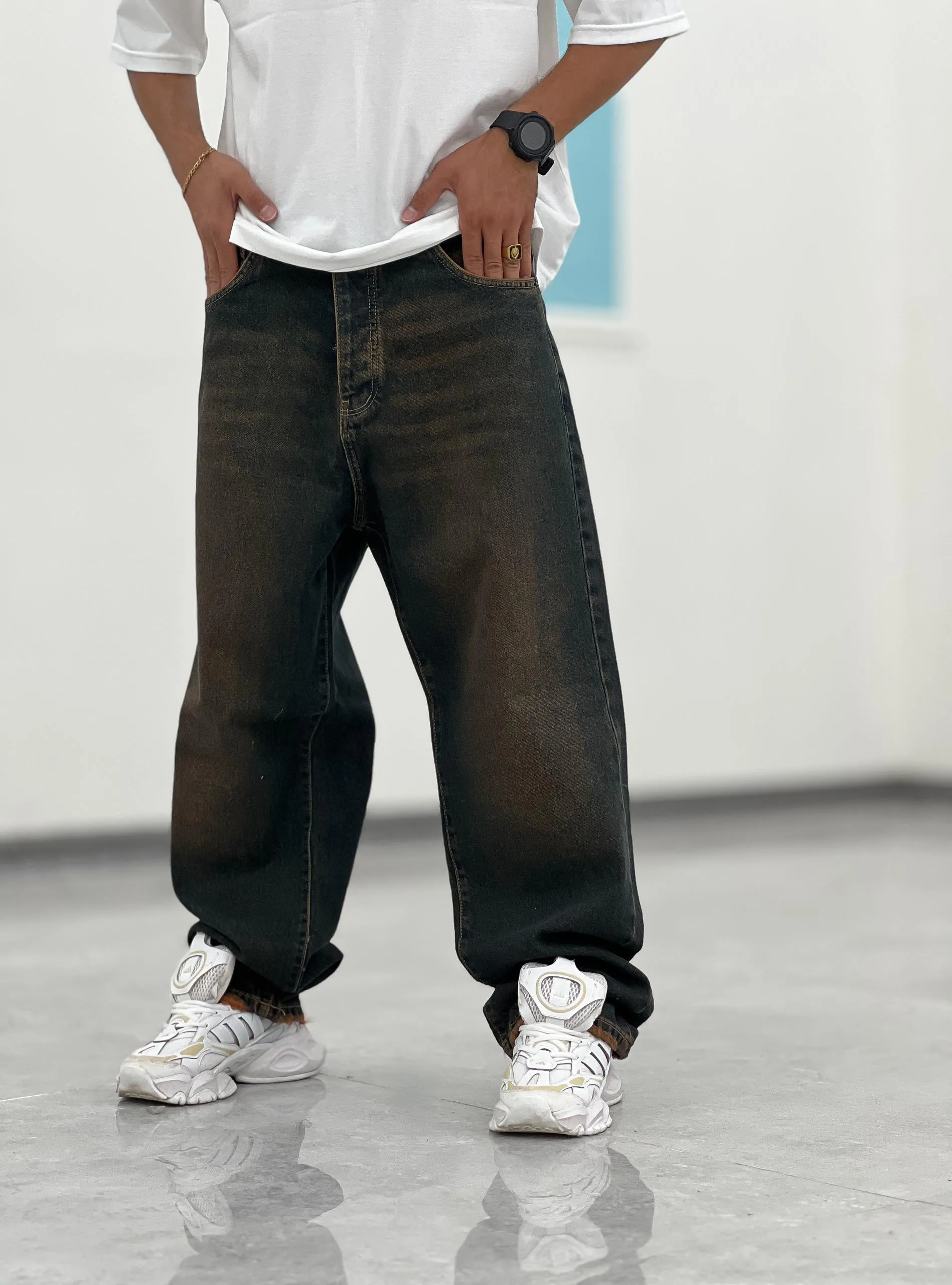 converted (3) شلوارجین بگ استایل SH00010 - Image 1