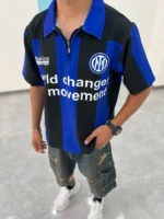 تیشرت مازراتی نیم زیپ T00010 - Image 11