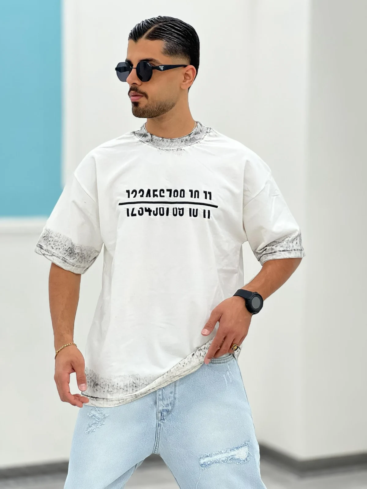 تیشرت باکسی T00012 - Image 5