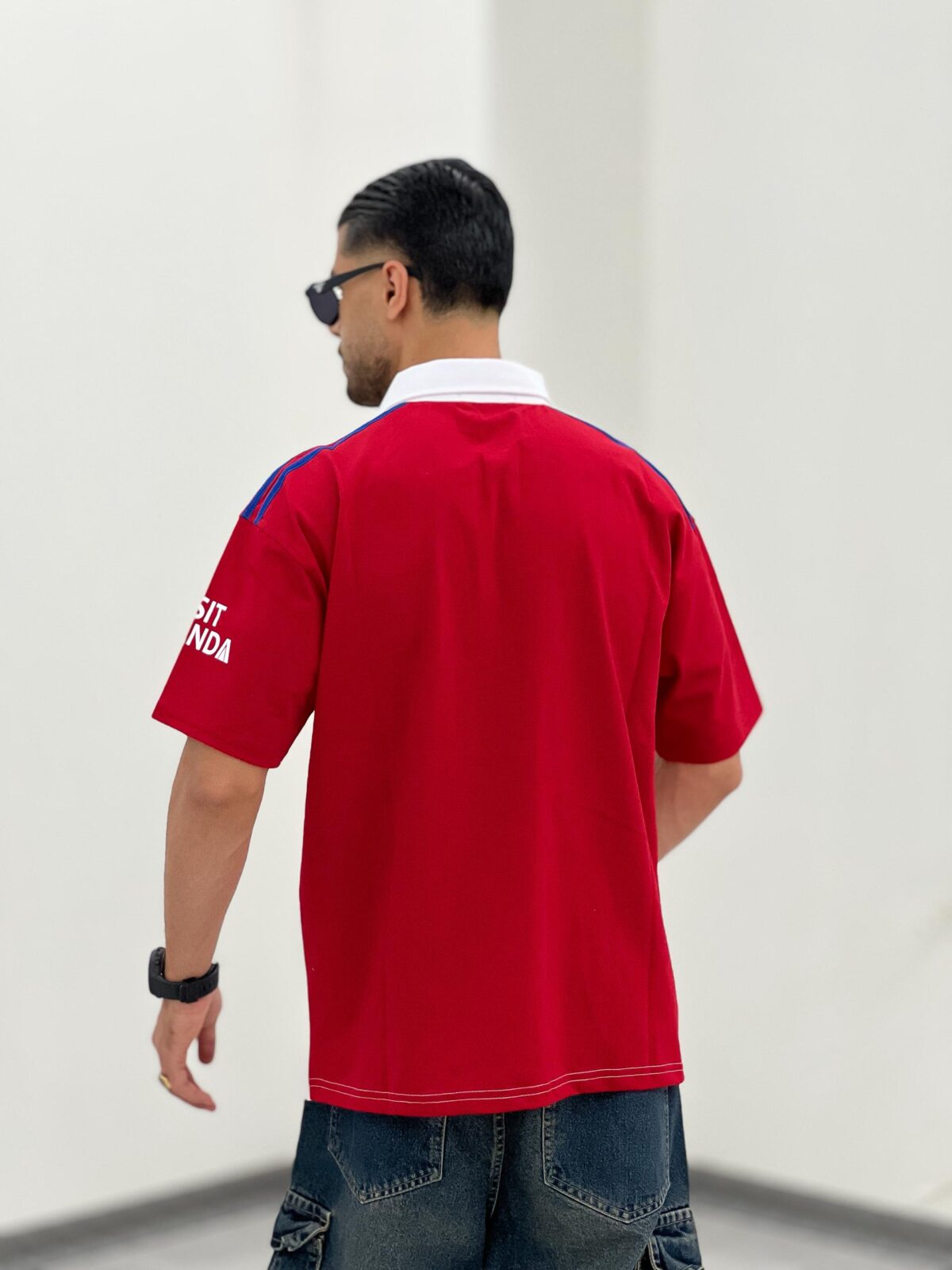 تیشرت یقه دار طرح کیت ارسنال T00004 - Image 2