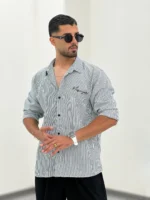 پیراهن راه راه P00007 - Image 6