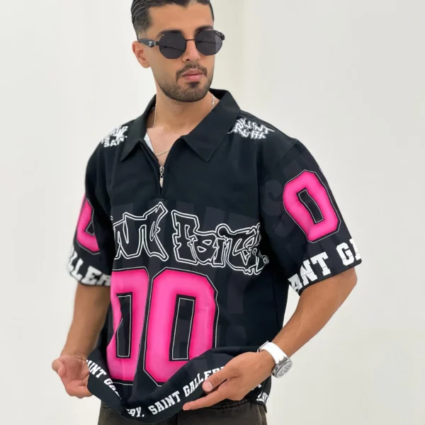 تیشرت نیم زیپ T00022