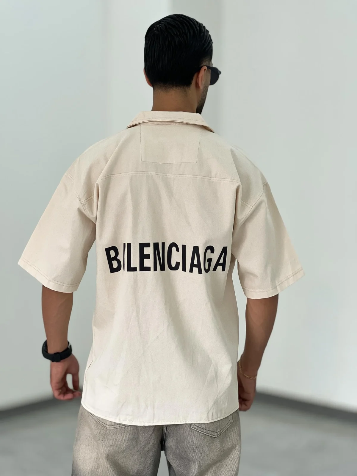 پیراهن کتان P00011 - Image 11