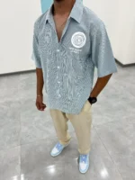 پیراهن استین کوتاه P00009 - Image 2