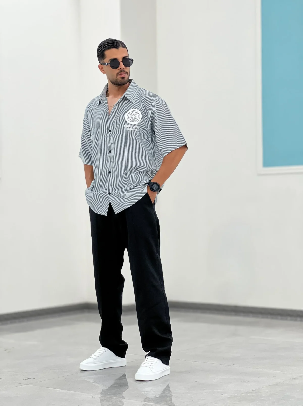 پیراهن استین کوتاه P00009 - Image 4