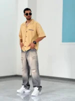 پیراهن کتان P00011 - Image 8