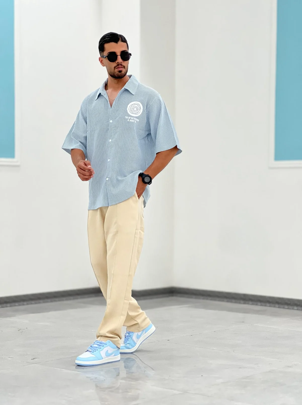 پیراهن استین کوتاه P00009 - Image 5