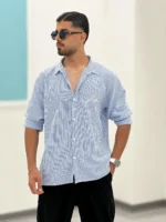 پیراهن راه راه P00007 - Image 3