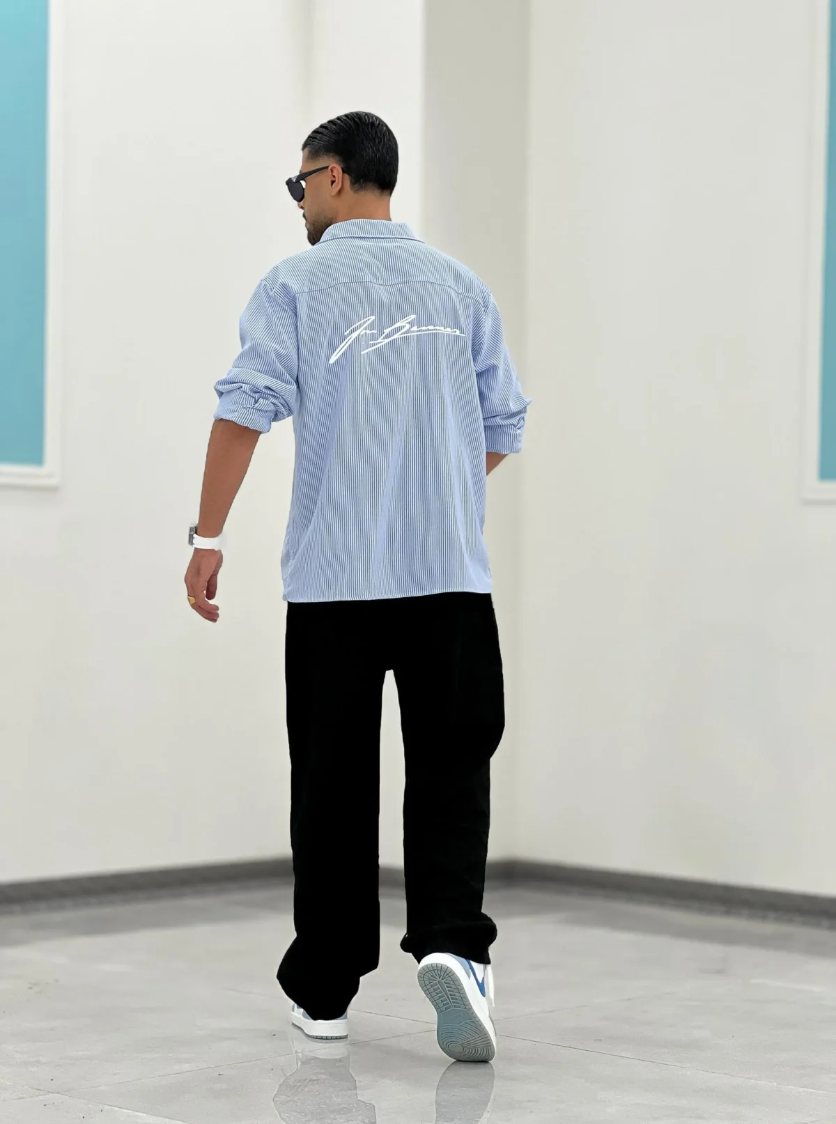 پیراهن راه راه P00007 - Image 5