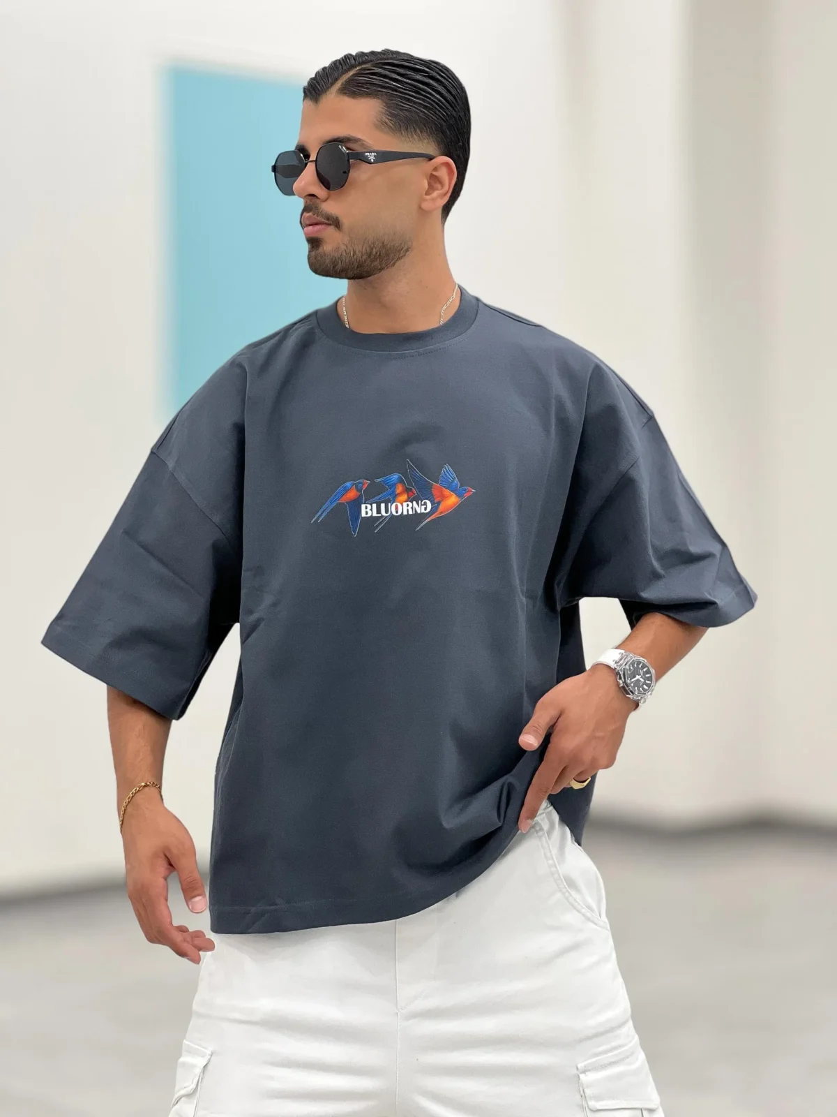 تیشرت باکسی T00024 - Image 5