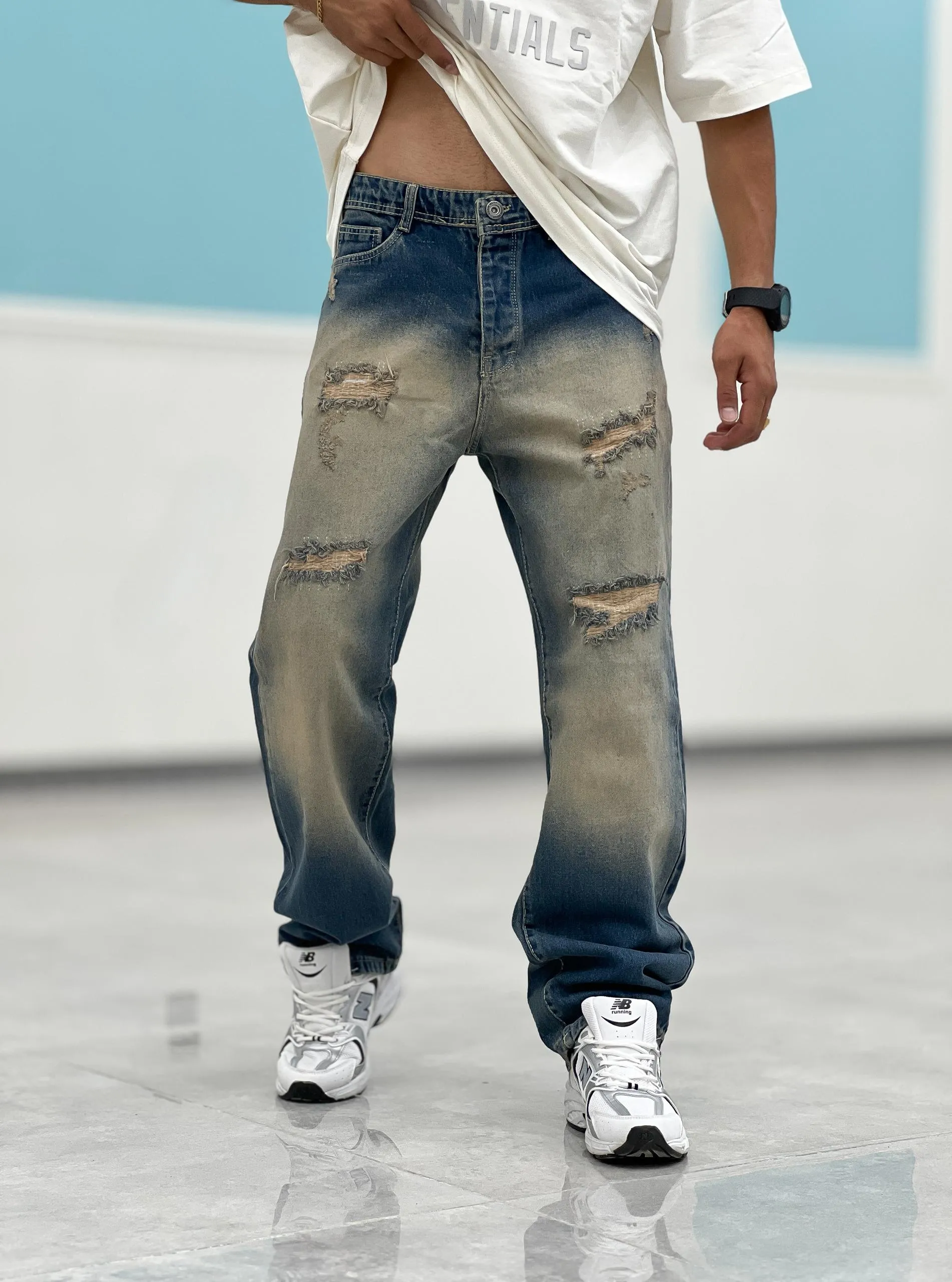 converted (11) شلوار جین بگ SH00024 - Image 1