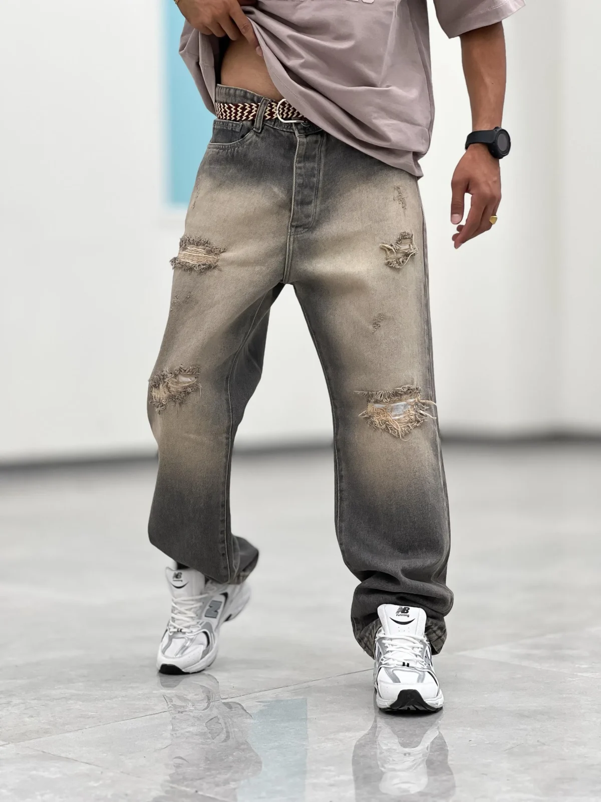 شلوار جین بگ SH00021 - Image 2