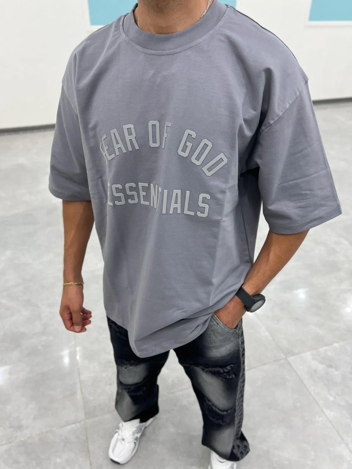 تیشرت باکسی T00026 - Image 7