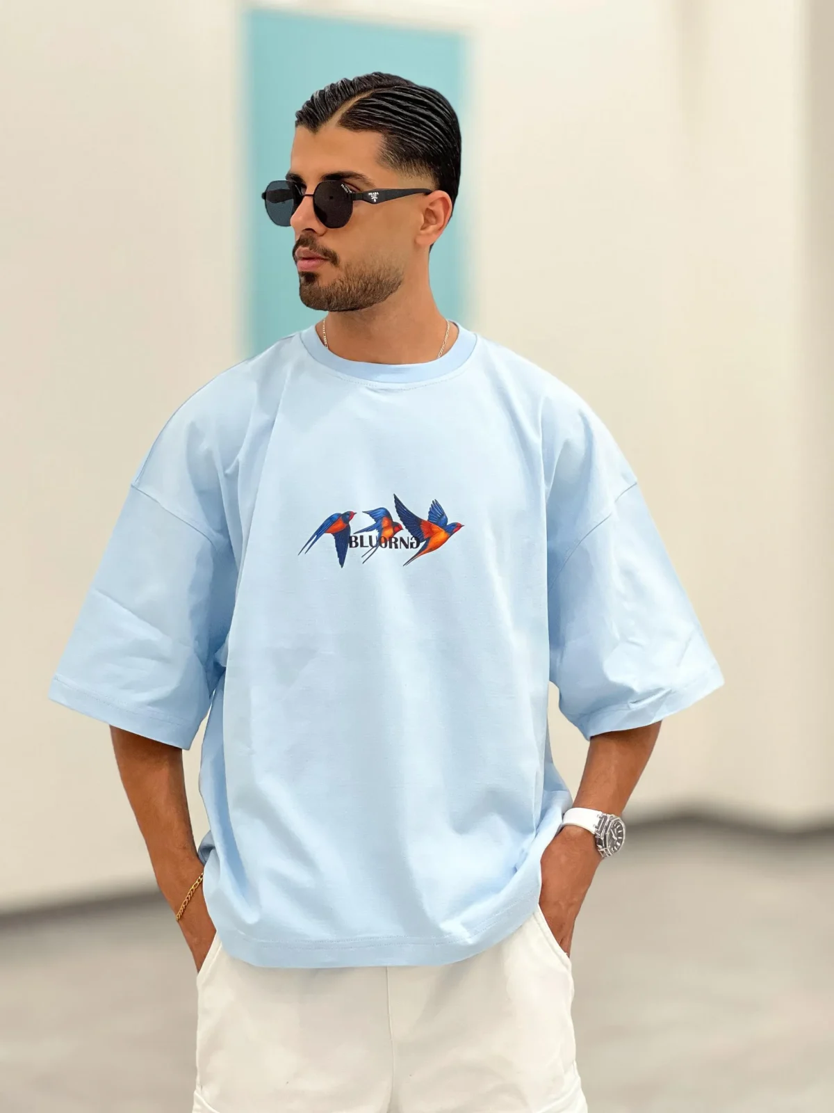 تیشرت باکسی T00024 - Image 11