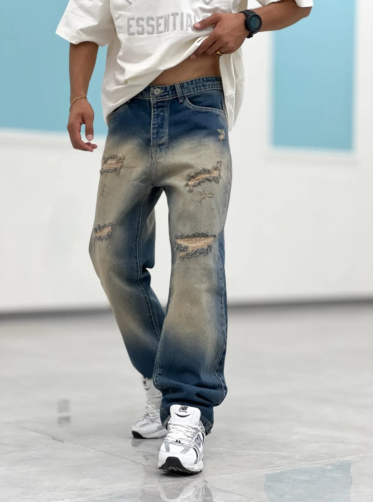 شلوار جین بگ SH00024 - Image 2