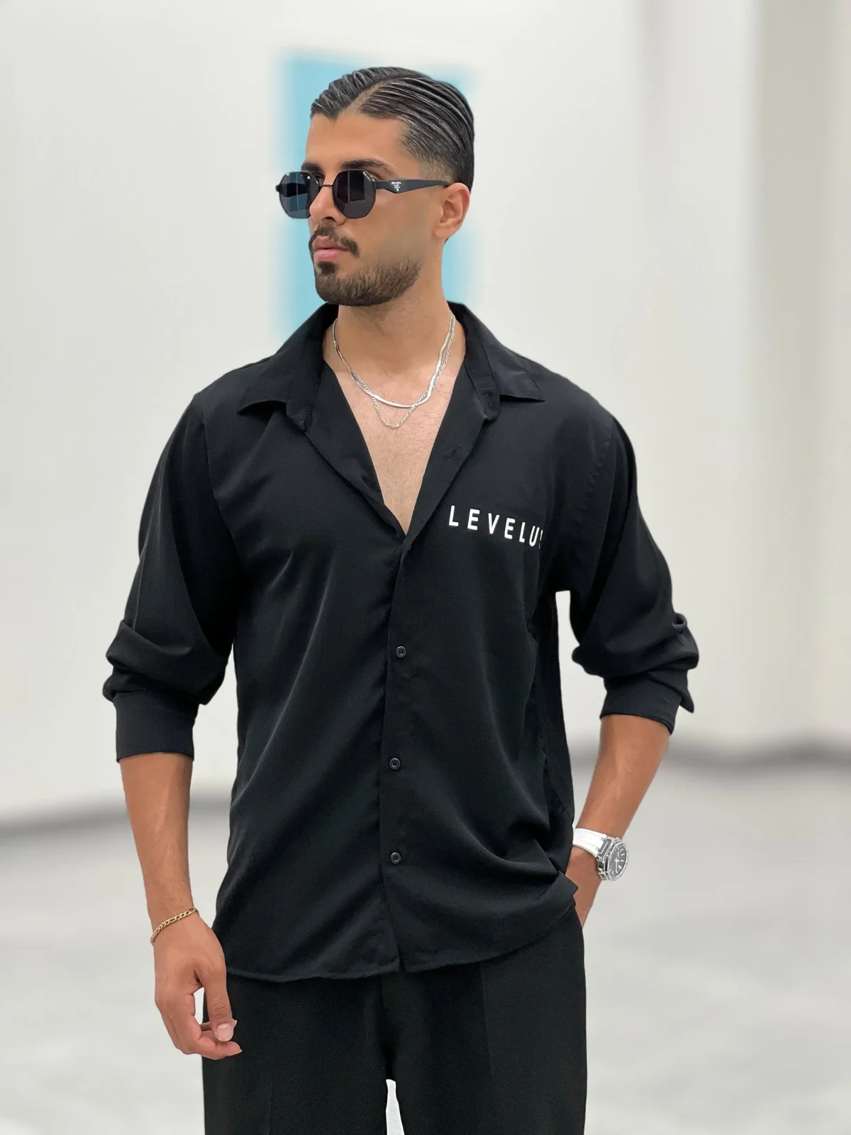 پیراهن استین بلند P00014 - Image 12