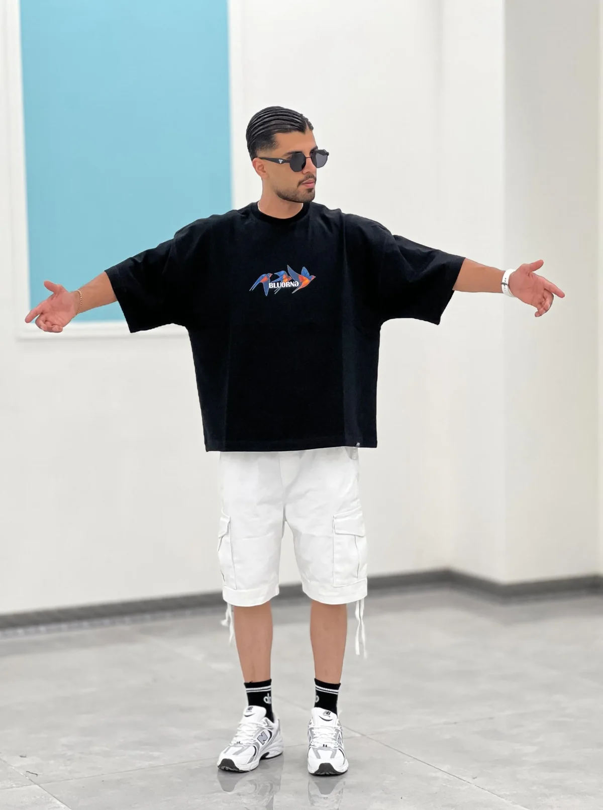 تیشرت باکسی T00024 - Image 10