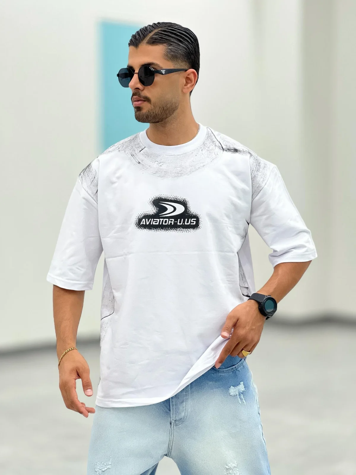 تیشرت پنبه دونخ T00030 - Image 7