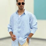 پیراهن راه راه P00015