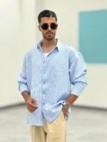 پیراهن راه راه P00015