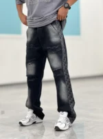 شلوار جین بگ کاستوم SH00023 - Image 3