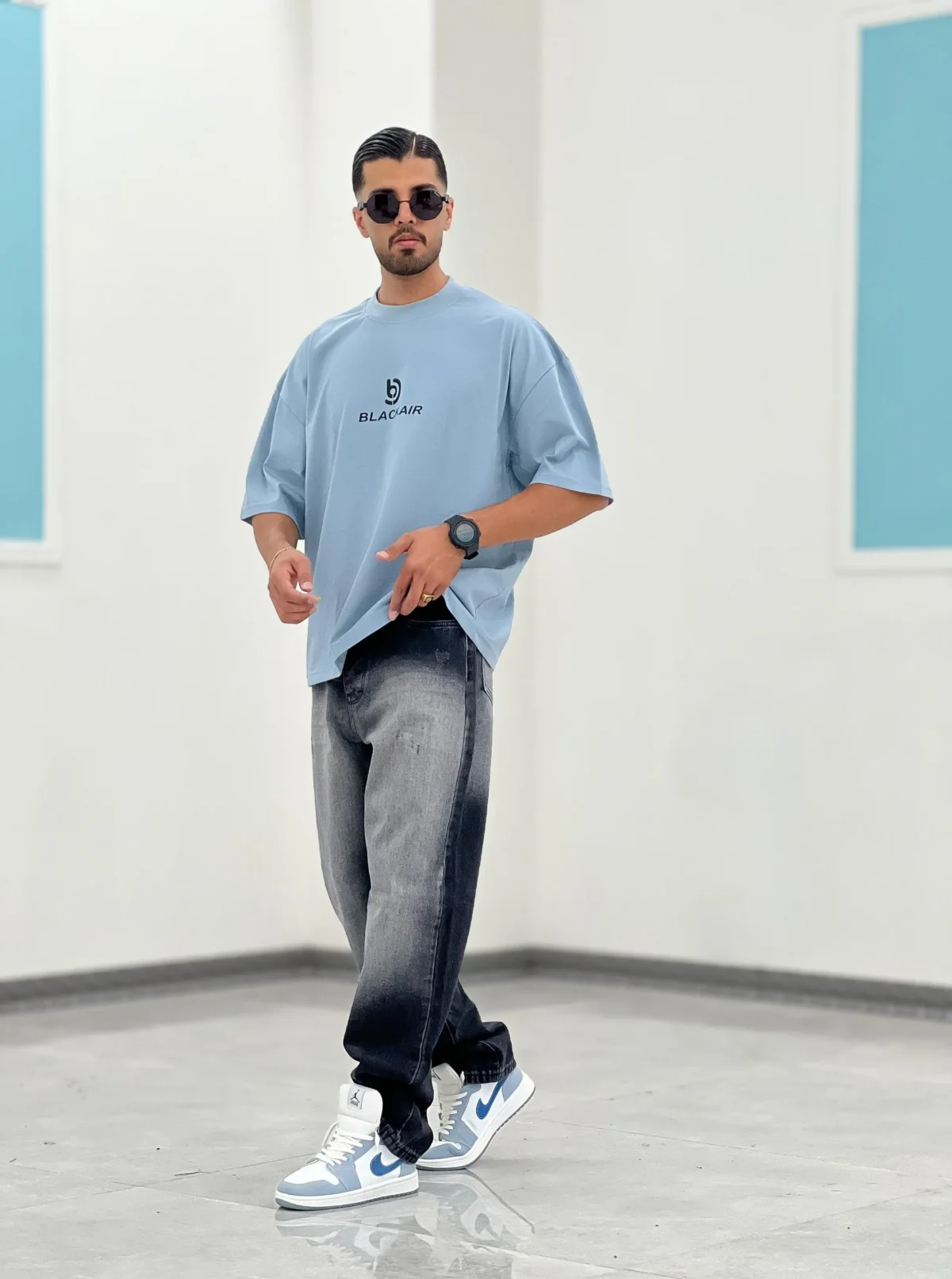 تیشرت پنبه کریستال T00027 - Image 3