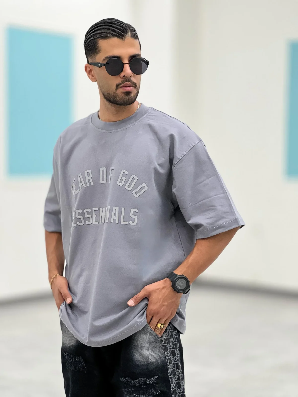 تیشرت باکسی T00026 - Image 3