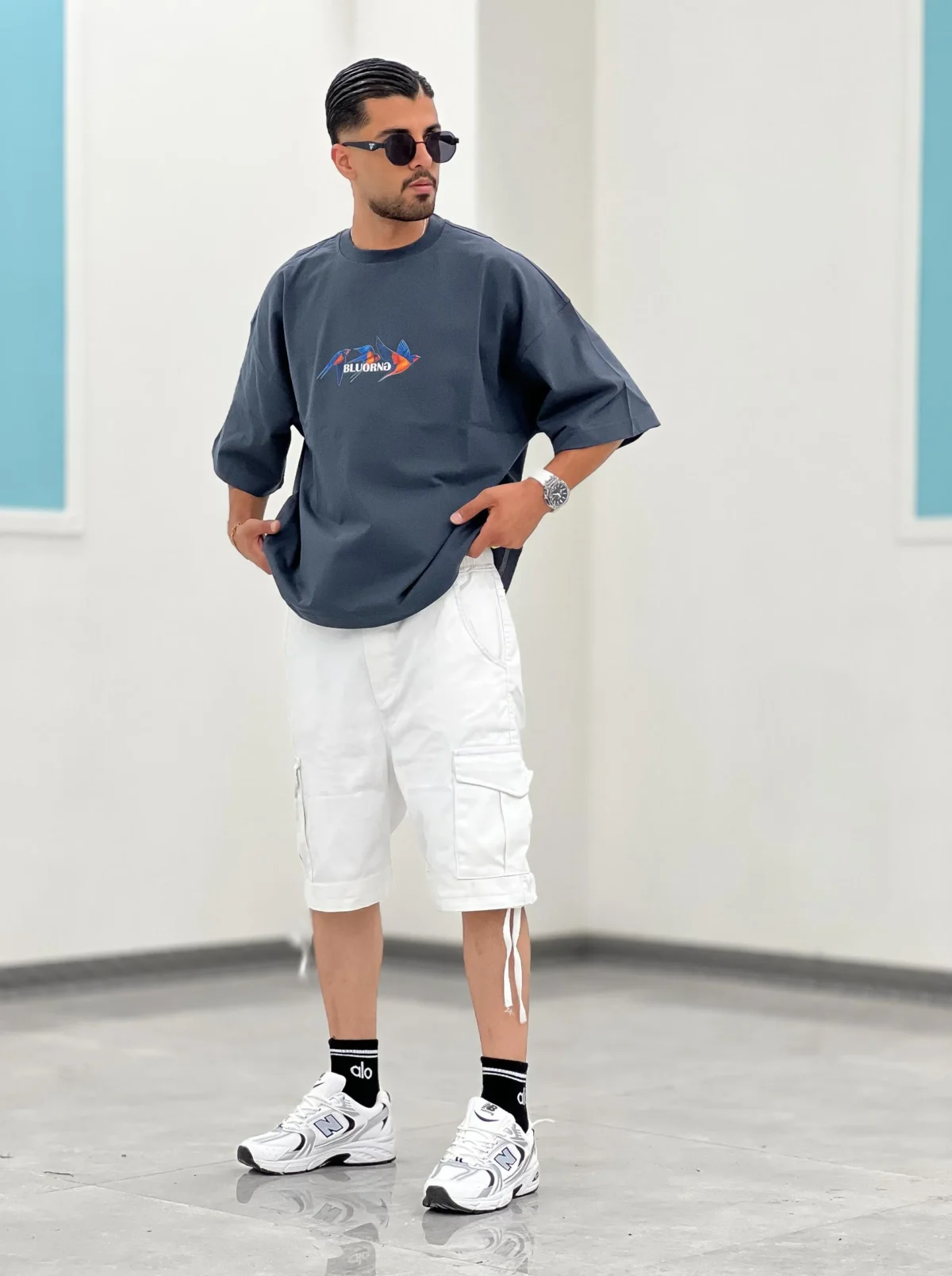 تیشرت باکسی T00024 - Image 4