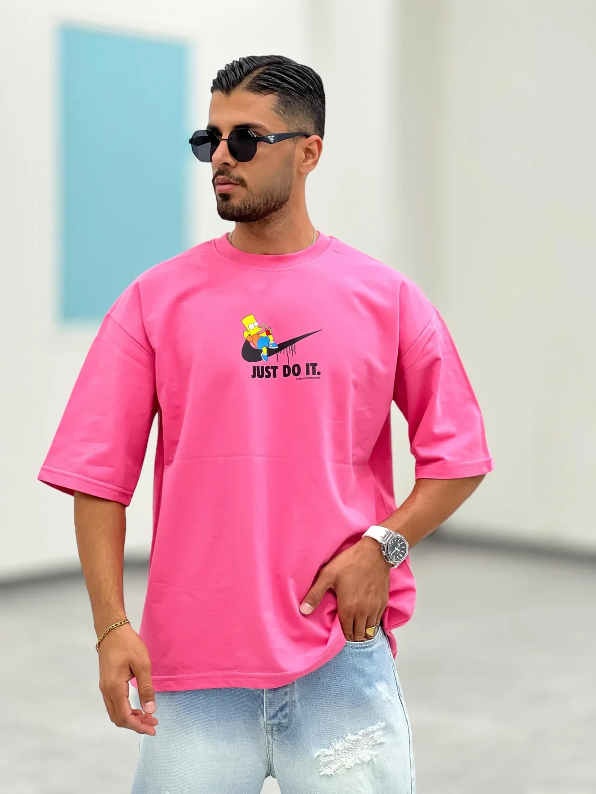 تیشرت پنبه دونخ T00035 - Image 3