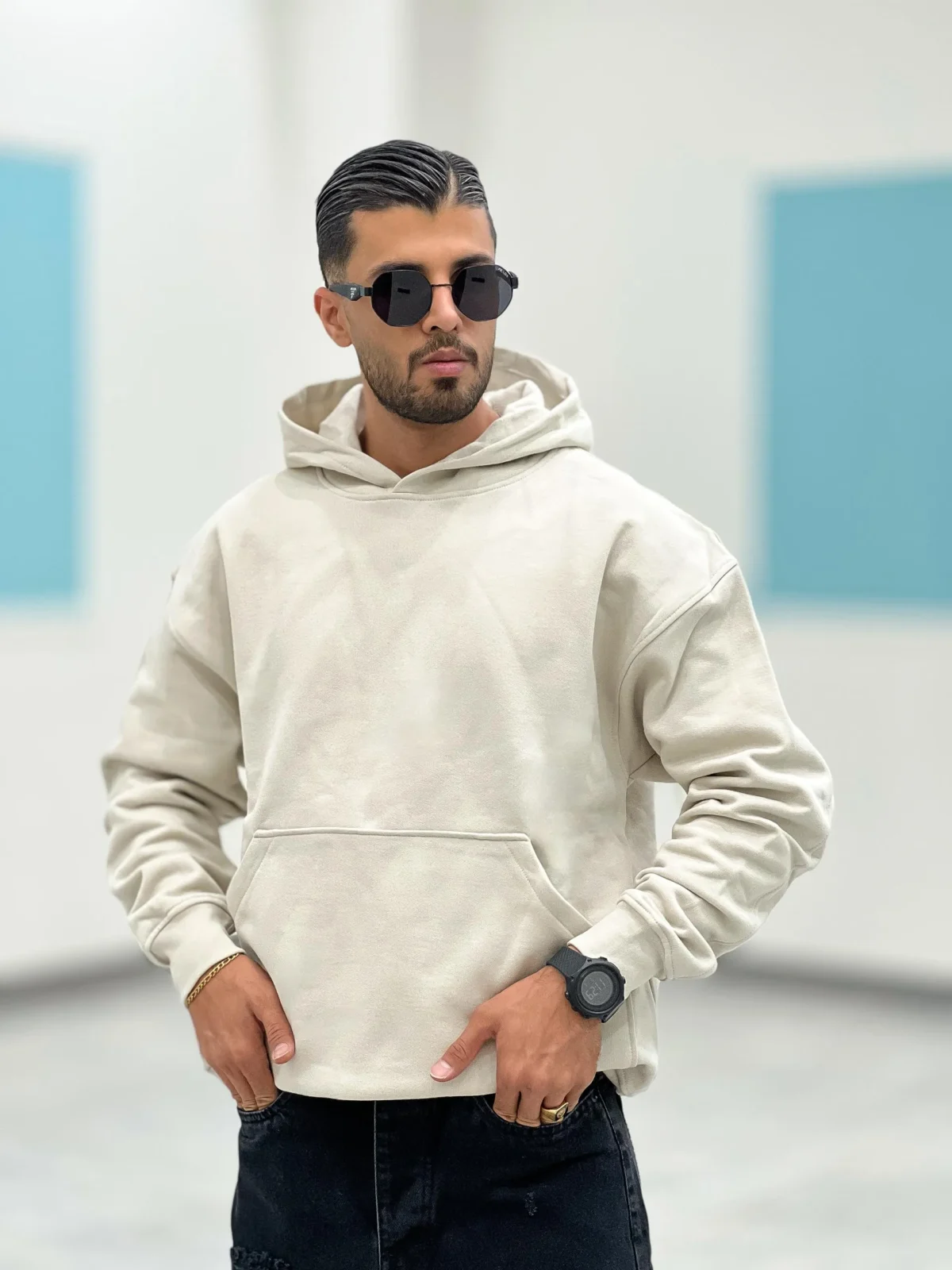 هودی سه نخ بیسیک H00002 - Image 7