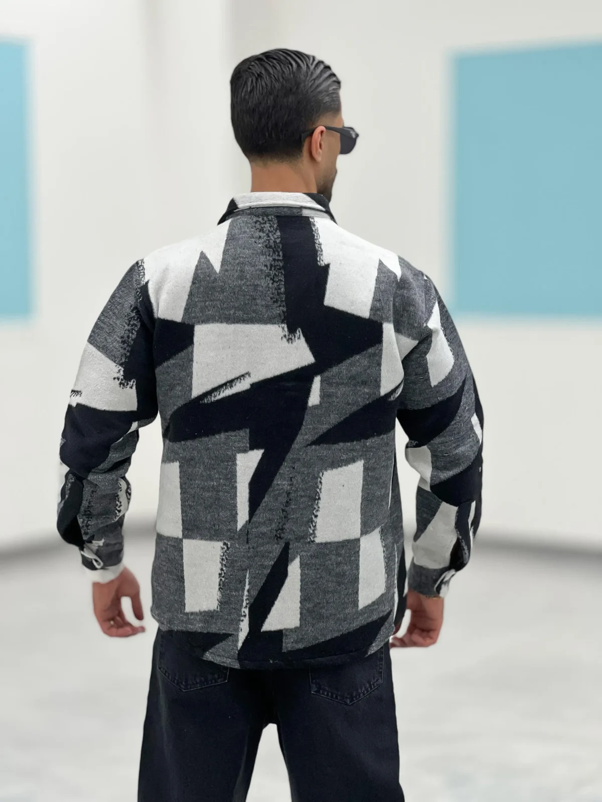 پیراهن(شکت)پشمی P00017 - Image 8