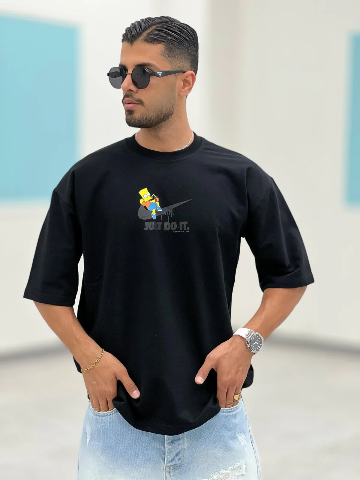 تیشرت پنبه دونخ T00035 - Image 4