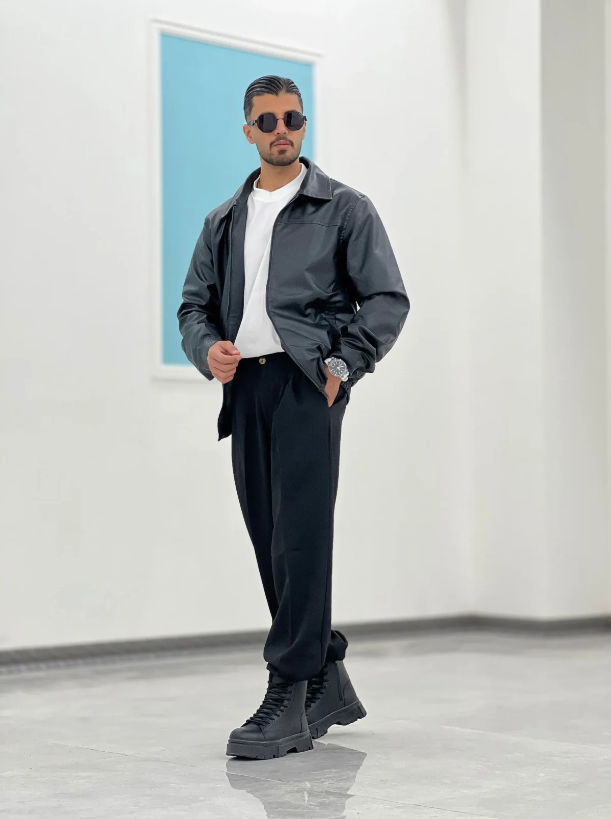 جکت چرمی J0001 - Image 4