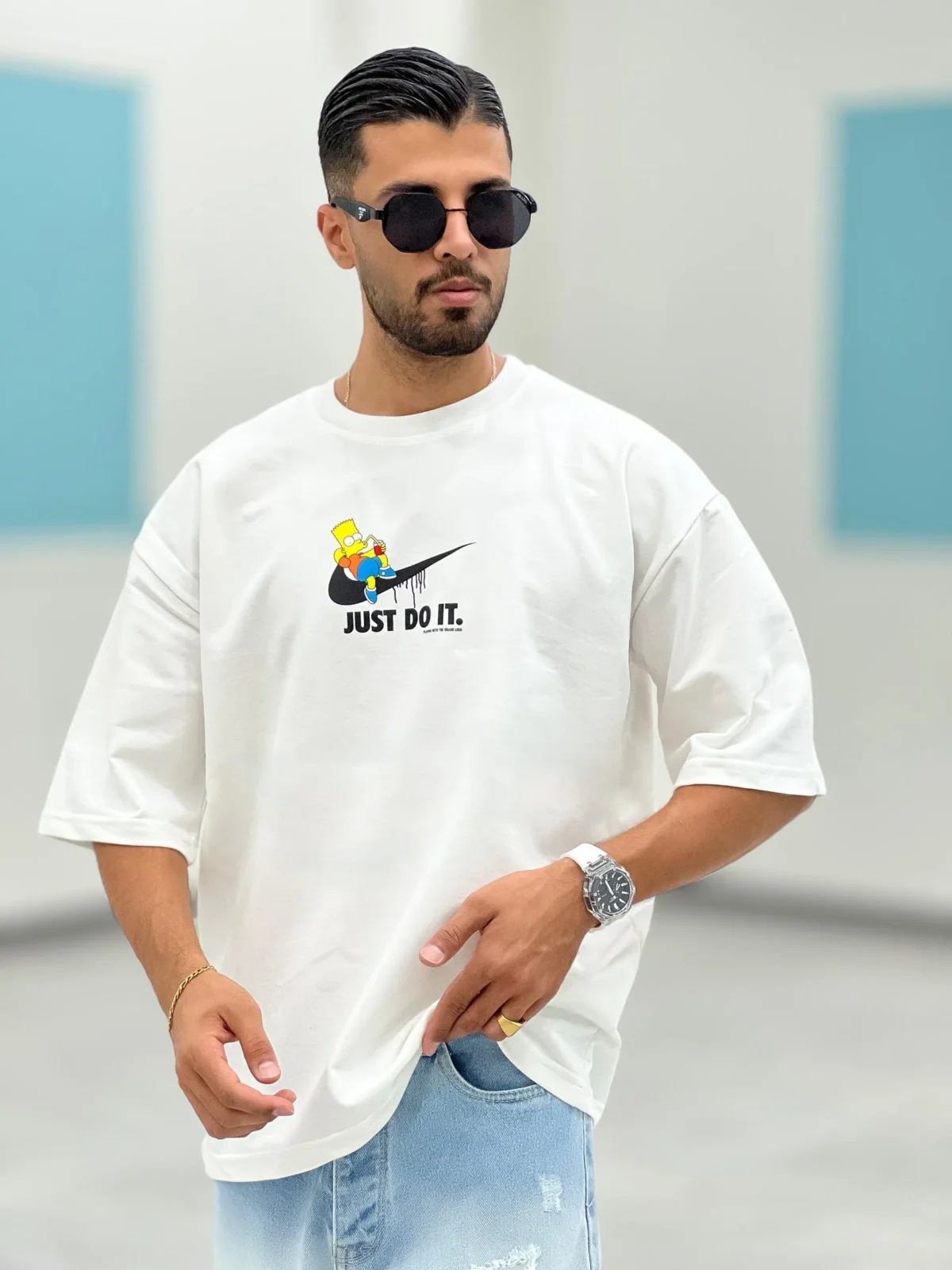 تیشرت پنبه دونخ T00035 - Image 5