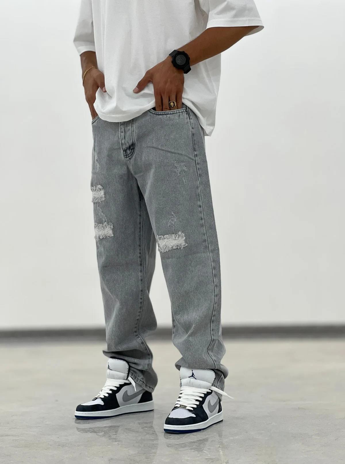 شلوار جین بگ sh00028 - Image 2