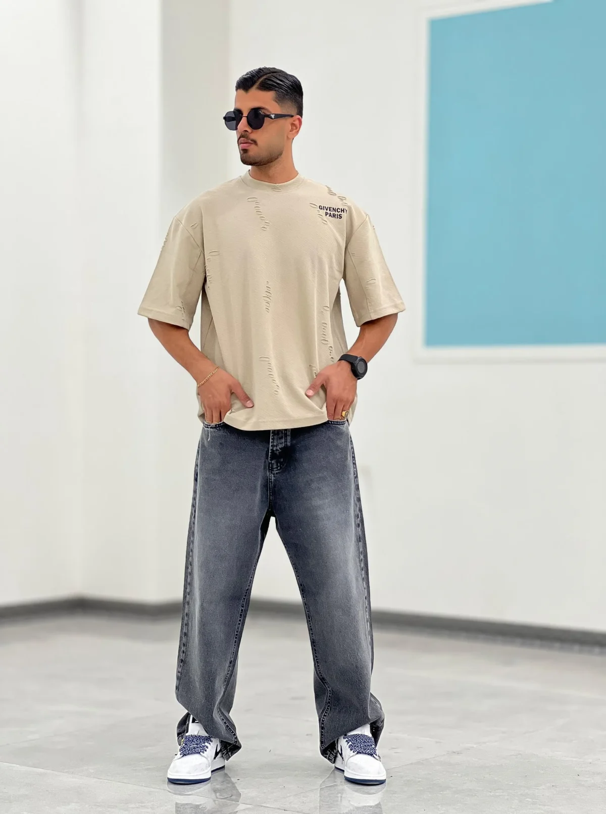 تیشرت زاپ دار T00032 - Image 5