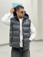 پافر چرم K0002